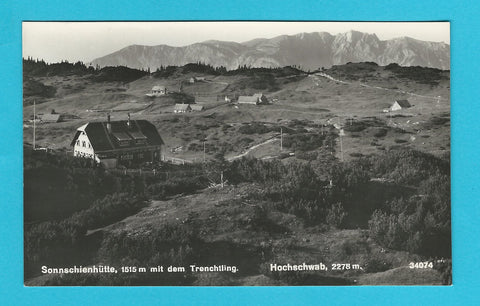 AK Sonnschienhütte mit dem Trenchtling. Hochschwab.