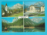 AK Tragöss-Oberort. Grüner See. Gasthof Zur Post A. u. G. Petutschnig.
