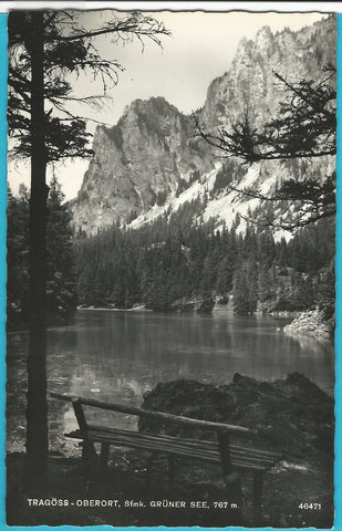 AK Tragöss-Oberort. Grüner See. (1960)