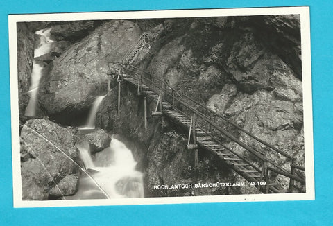 AK Hochlantsch. Bärnschützklamm. (1941)