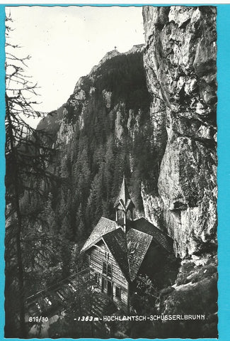 AK Hochlantsch. Schüsserlbrunn.