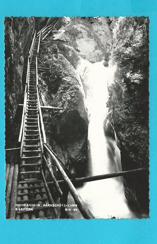 AK Hochlantsch. Bärnschützklamm. 6 Leitern.