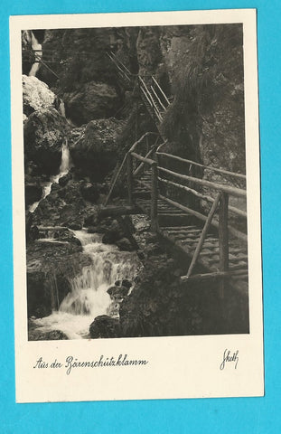 AK Aus der Bärenschützklamm.