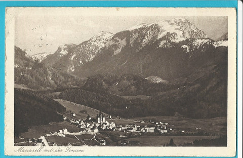AK Mariazell mit der Tonion. (1933)