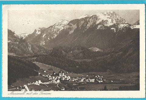 AK Mariazell mit der Tonion. (1933)