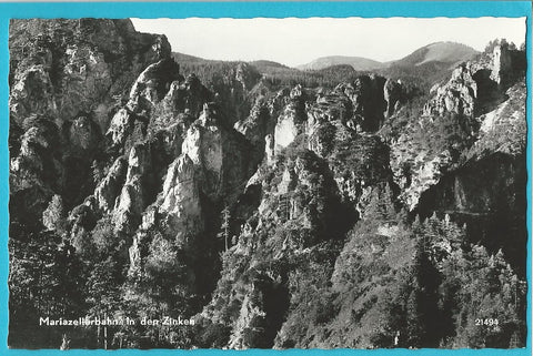 AK Mariazellerbahn. In den Zinken. (1964)
