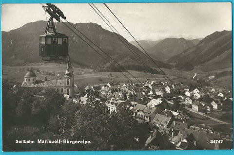 AK Seilbahn Mariazell-Bürgeralpe.