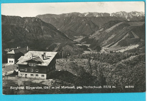 AK Berghotel Bürgeralpe bei Mariazell.
