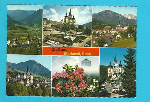 AK Gruß aus Mariazell.