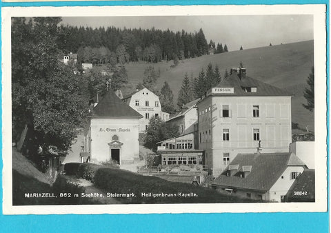 AK Mariazell. Heiligenbrunn Kapelle.