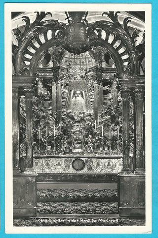 AK Gnadenaltar in der Basilika Mariazell.