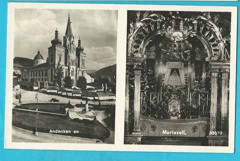 AK Andenken an Mariazell.