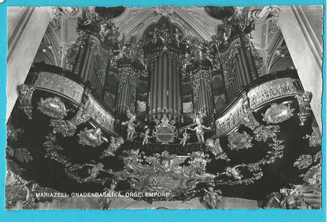 AK Mariazell. Gnadenbasilika, Orgelempore.
