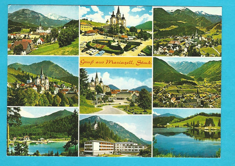 AK Gruß aus Mariazell.