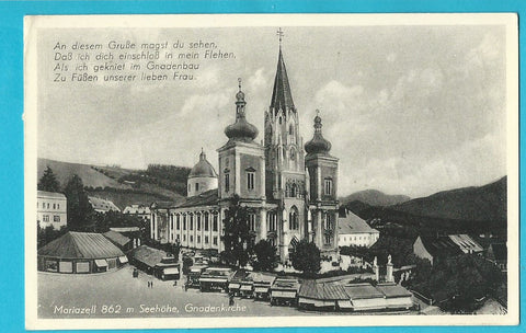 AK Mariazell. Gnadenkirche.