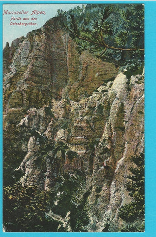 AK Mariazeller Alpen. Partie aus den Ötschergräben.