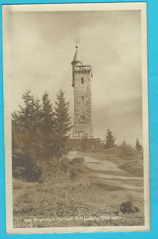 AK Bürgeralm b. Mariazell. Karl Ludwig Höhe.