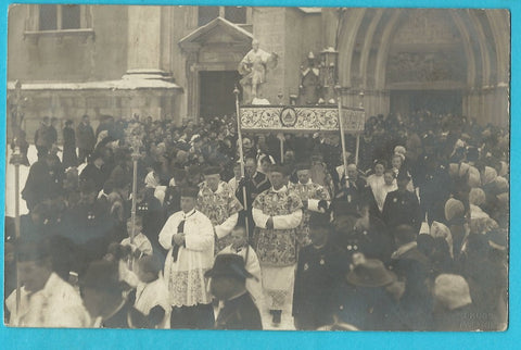 AK Kriegs-Bitt Prozession 25. März 1917.