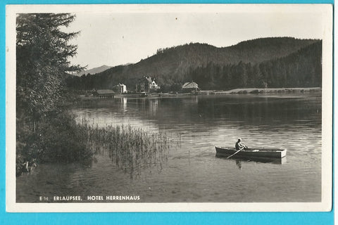 AK Erlaufsee. Hotel Herrenhaus.