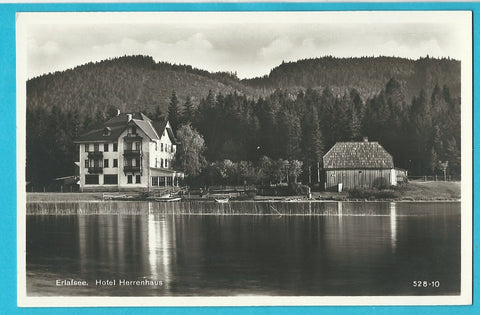 AK Erlaufsee. Hotel Herrenhaus. (1929-30)