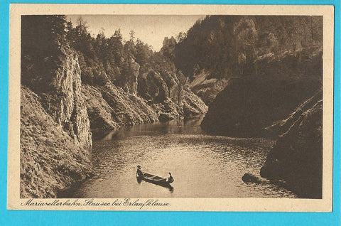 AK Mariazellerbahn, Stausee bei Erlaufklause. (1925)