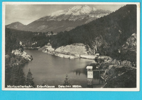 AK Erlaufklause. Mariazellerbahn. (1930)