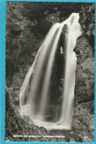 AK Grünau bei Mariazell. Marienwasserfall.