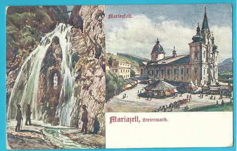AK Mariazell. Marienfall. (1925)