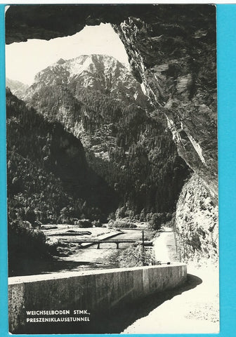 AK Weichselboden. Preszeniklausetunnel.