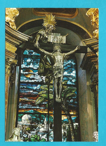 AK Mariazell. Detail vom Hochaltar der Basilika.