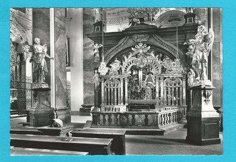 AK Wallfahrtskirche Mariazell. Gnadenaltar.