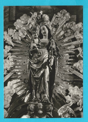 AK Wallfahrtskirche Mariazell. U. L. Frau auf der Säule.