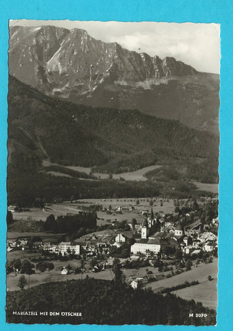 AK Mariazell mit dem Ötscher.