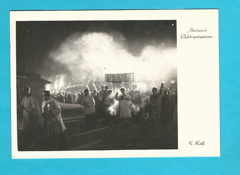 AK Mariazell Lichterprozession.