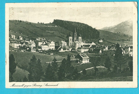 AK Mariazell gegen Rasing. (1927)