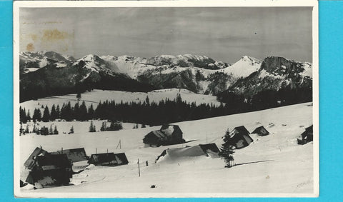 AK Hinteralmhütten. Blick gegen Hochschwab.