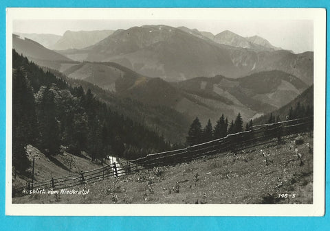 AK Ausblick vom Niederalpl. (1930)
