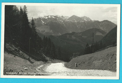AK Niederalpl. Hochschwabaussicht.