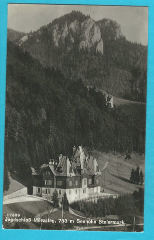 AK Jagdschloß Mürzsteg.