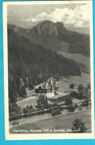 AK Jagdschloss Mürzsteg.
