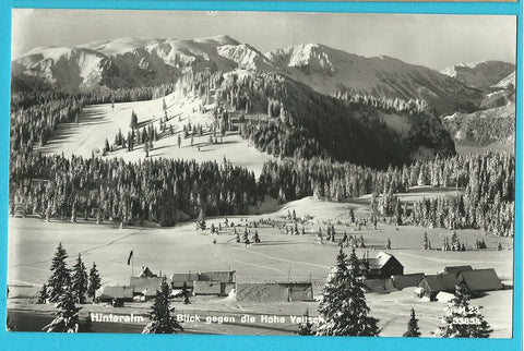 AK Hinteralm. Blick gegen die Hohe Veitsch.