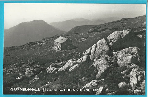 AK Graf Meranhaus auf der Hohen Veitsch. (1955)