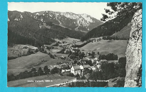 AK Mürzsteg. Hohe Veitsch. (1964)