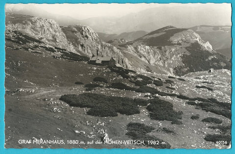 AK Graf Meranhaus auf der Hohen Veitsch. (1956)