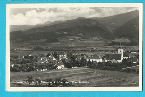AK St. Lorenzen im Mürztal. (1951-52)