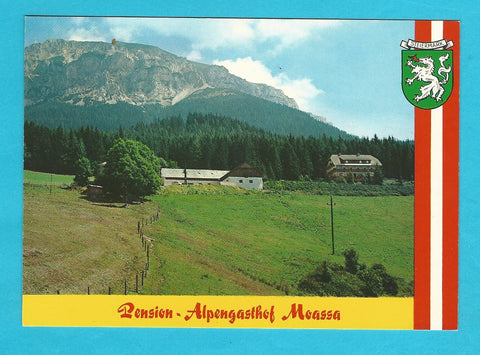 AK Kapellen. Pension Almgasthof Moassa. Familie Ulm.