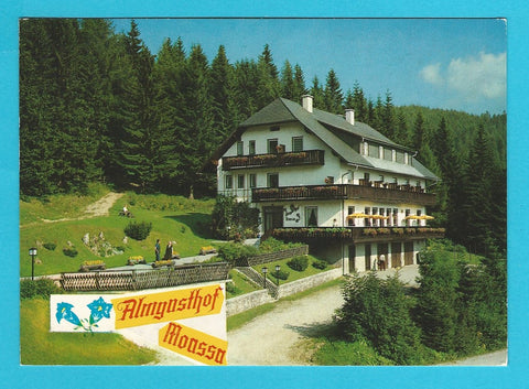 AK Kapellen. Pension Almgasthof Moassa. Stojen 16.