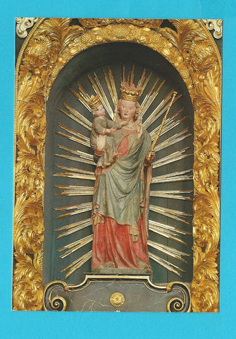 AK Neuberg an der Mürz. Ehemalige Stiftskirche. Neuberger Madonna.