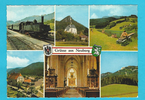 AK Grüße aus Neuberg.