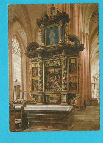AK Neuberg/Mürz. Kreuzabnahmealtar in der ehemaligen Stiftskirche.